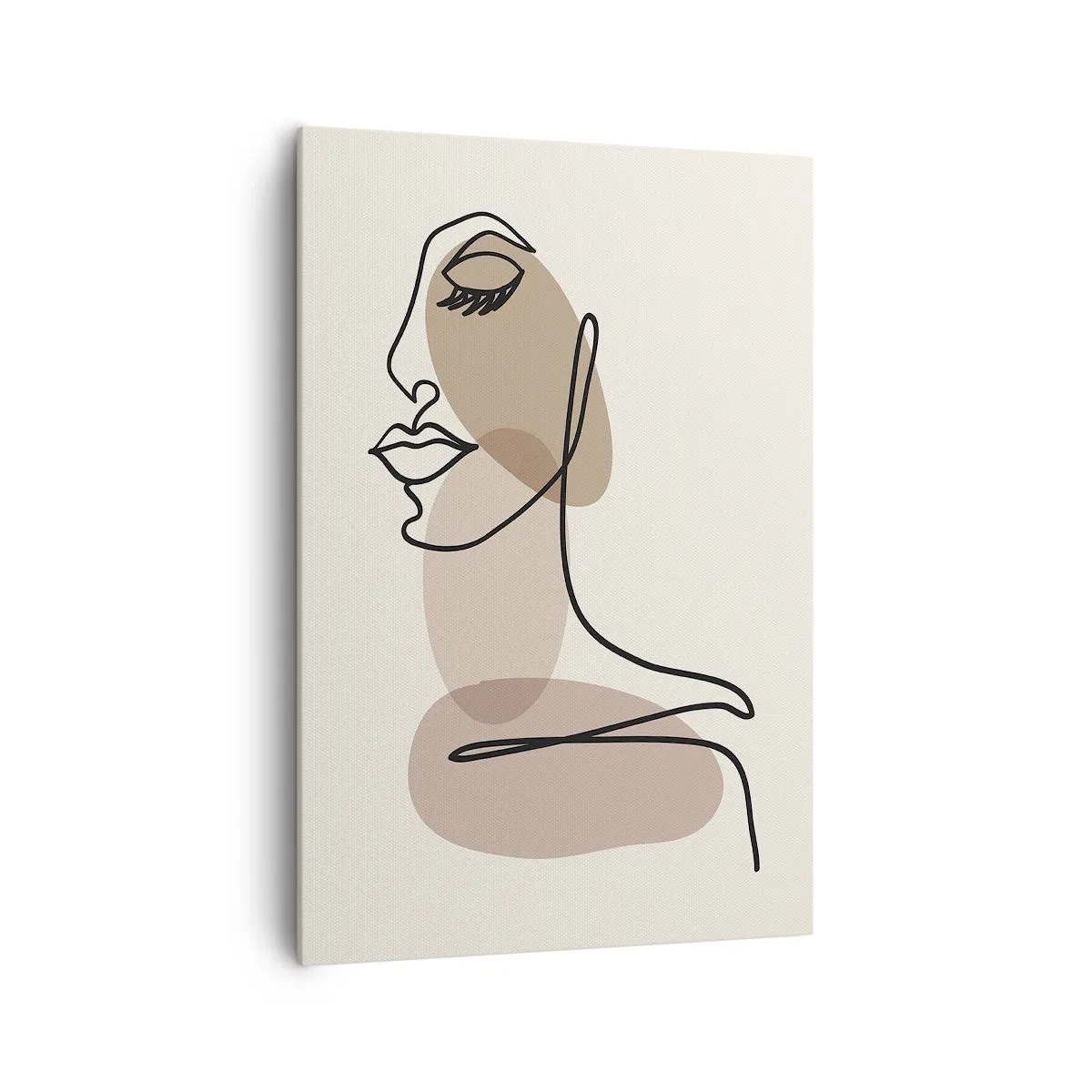 Canvastavla - Bild på duk - Skönhetens säkra linje - 70x100 cm