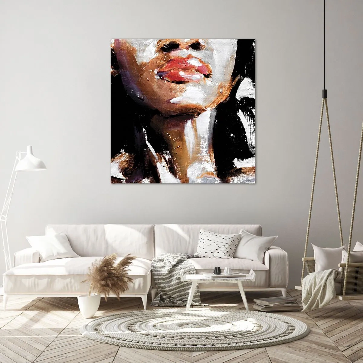 Canvastavla - Bild på duk - Stolthet utan fördomar - 50x50 cm