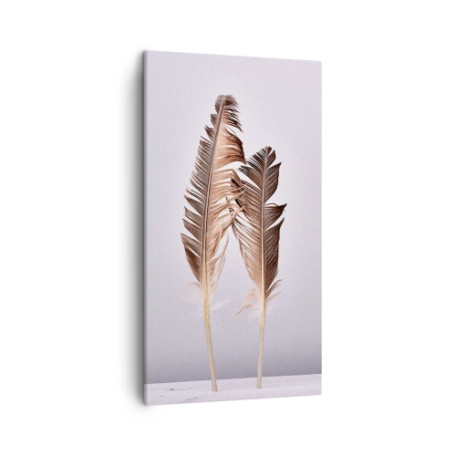 Canvastavla - Bild på duk - Mot intet - 45x80 cm