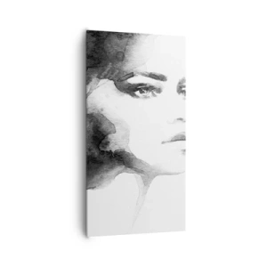 Canvastavla - Bild på duk - Skapad av hemlighet och dimma - 65x120 cm