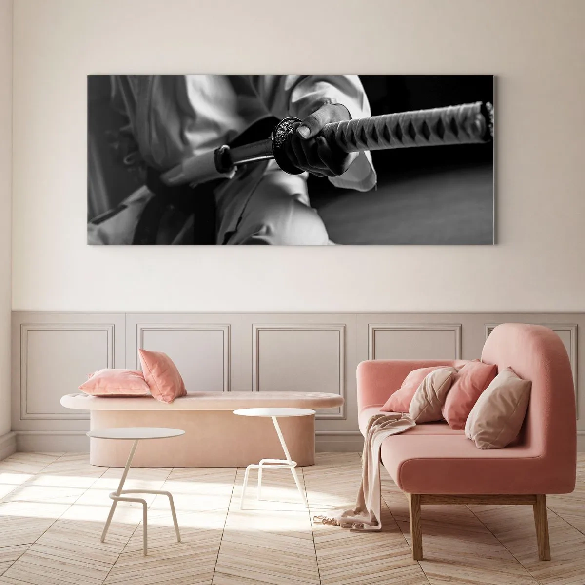 Glastavla - Bild på glas - Kämpens själ - 120x50 cm