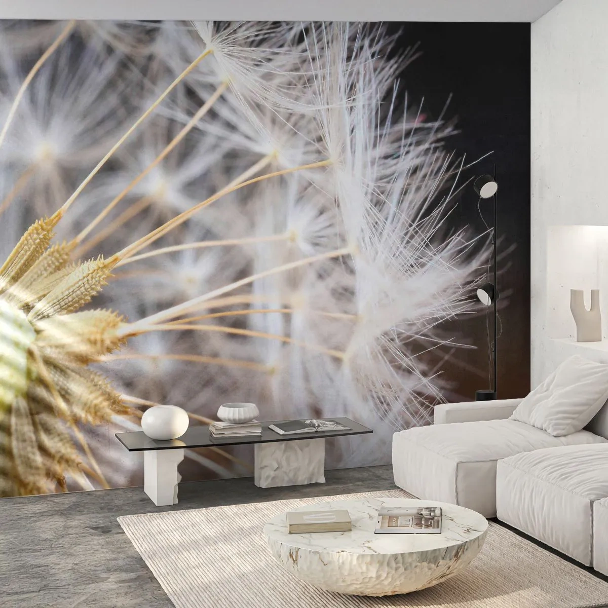 Fototapet Premium Sand - Klar att lyfta - Blomma, Växt, Natur - 400x280 cm