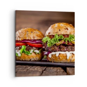 Canvastavla - Bild på duk - American dream - 70x70 cm