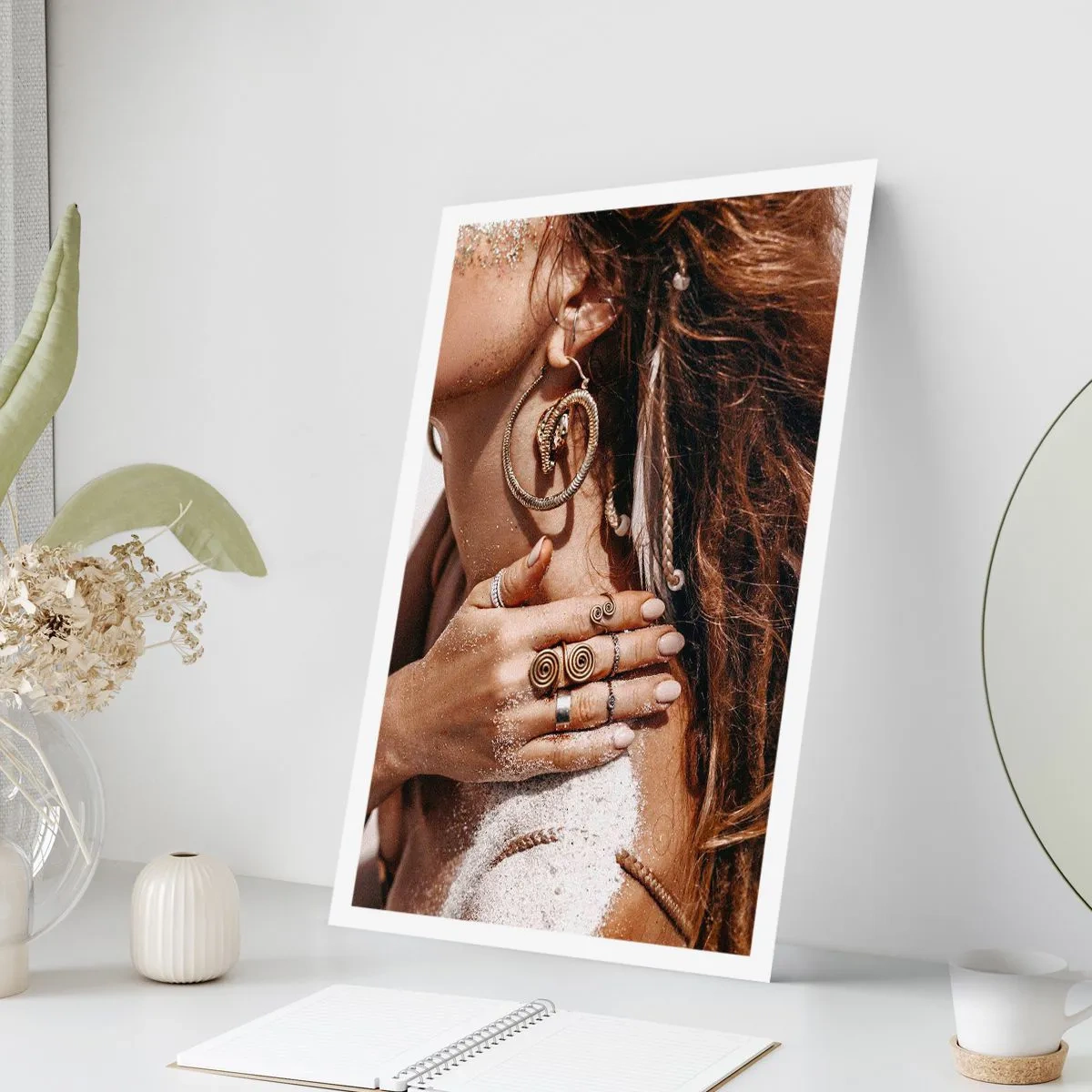 Affisch - Vilda strandens drottning - 30x40 cm