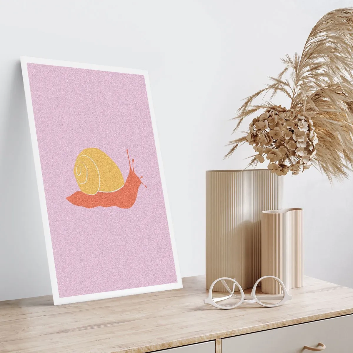 Affisch - Det är ingen brådska - 50x70 cm