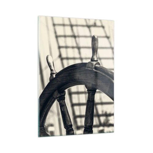 Glastavla - Bild på glas - Marina berättelser - 50x70 cm