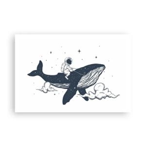 Affisch - Rymdäventyr - 91x61 cm