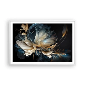 Affisch i vit ram - Sagolik ormbunksblomma - 91x61 cm