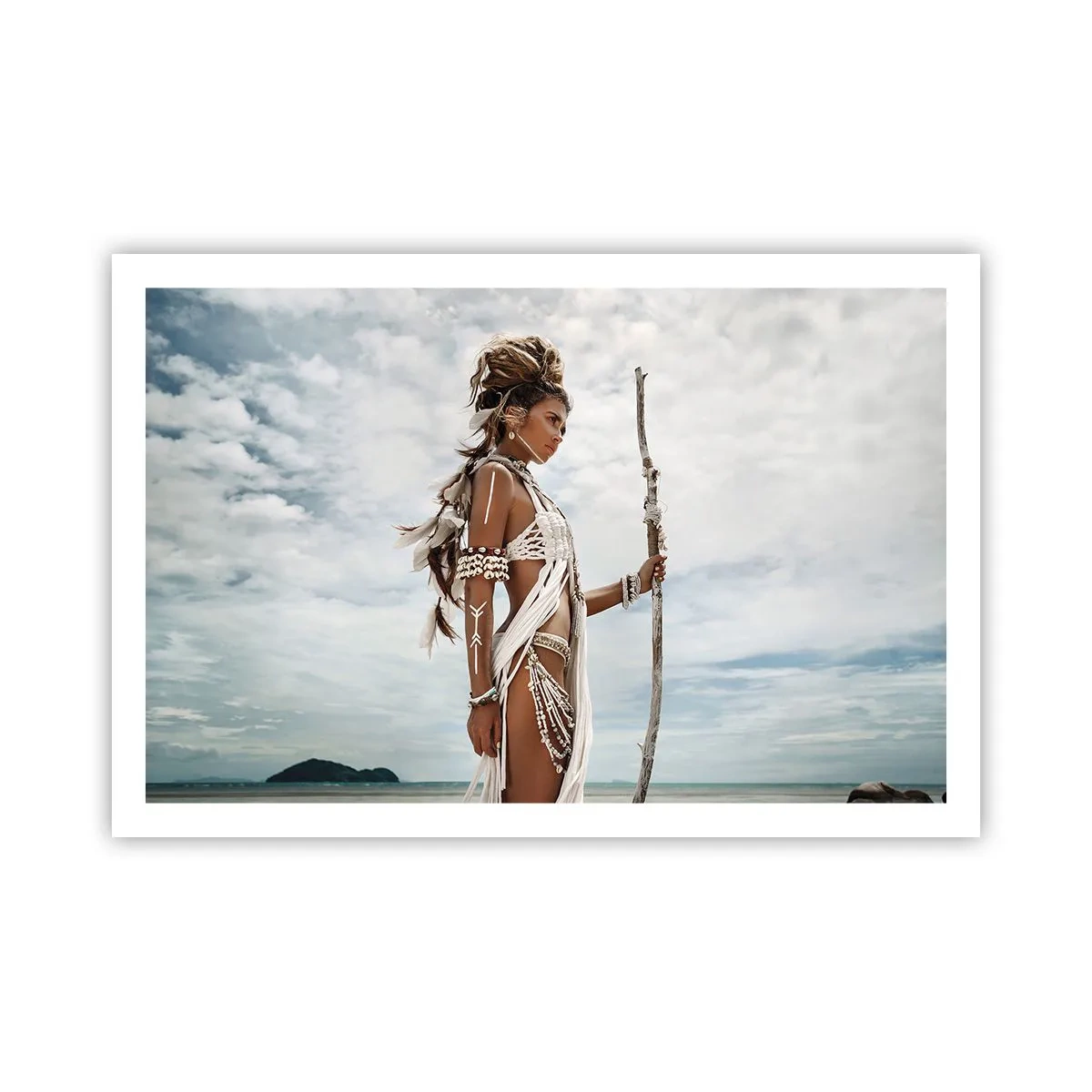 Affisch - Tropikens drottning - 91x61 cm