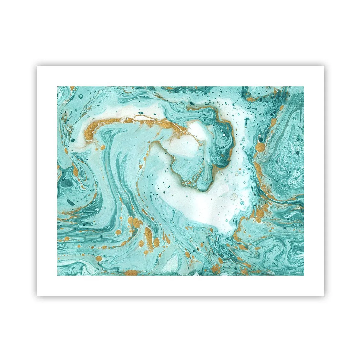 Affisch - Under stora vågen från Edo-tiden - 50x40 cm