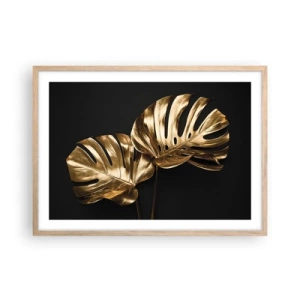 Affisch i ram av ljusek - Naturens skatter - 70x50 cm