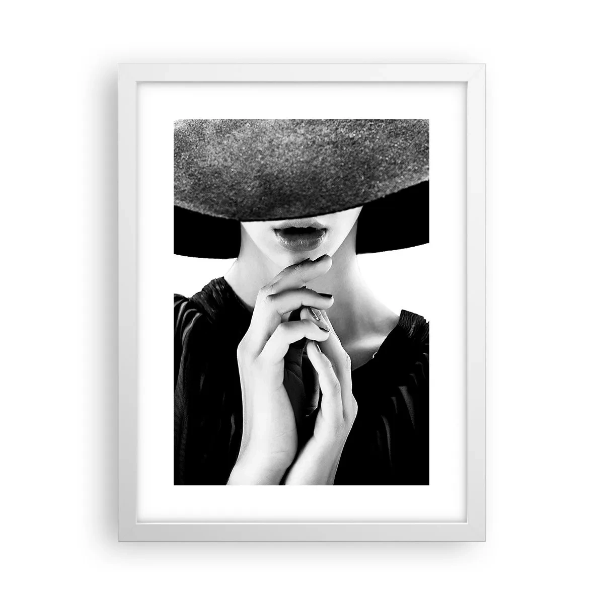 Affisch i vit ram - Dold skönhet - 30x40 cm