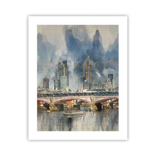 Affisch - London i hela sin prakt - 40x50 cm
