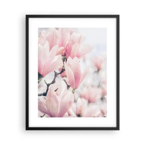 Affisch i svart ram - Perfekt subtilitet - 40x50 cm