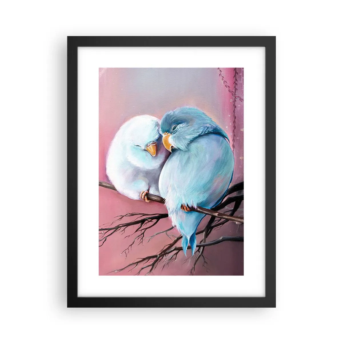 Affisch i svart ram - Lägga till något?… - 30x40 cm