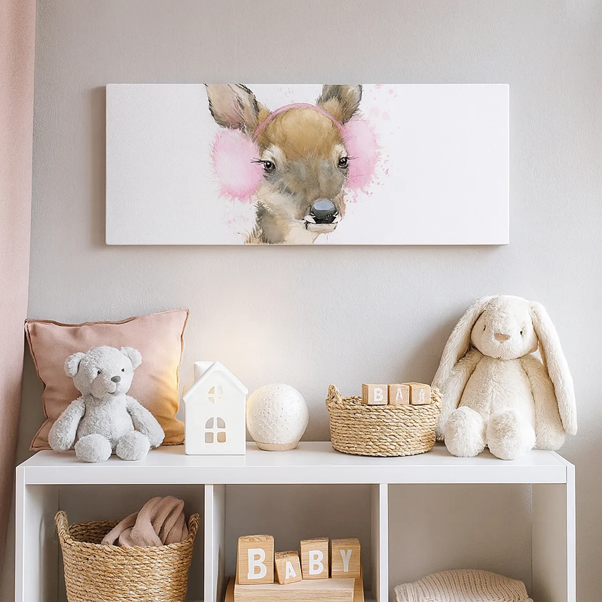 Canvastavla - Bild på duk - Kylan är inte längre skrämmande - 30x30 cm