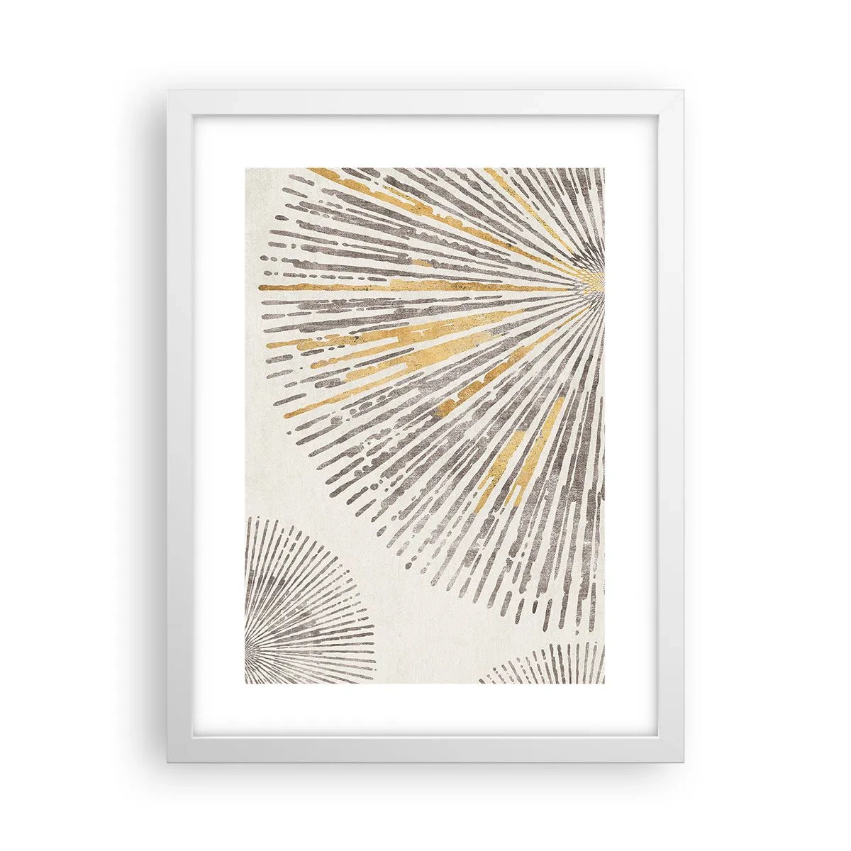 Affisch i vit ram - Radiens skönhet - 30x40 cm