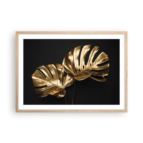 Affisch i ram av ljusek - Naturens skatter - 70x50 cm