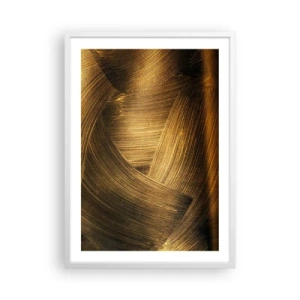 Affisch i vit ram - I gyllene labyrint - 50x70 cm