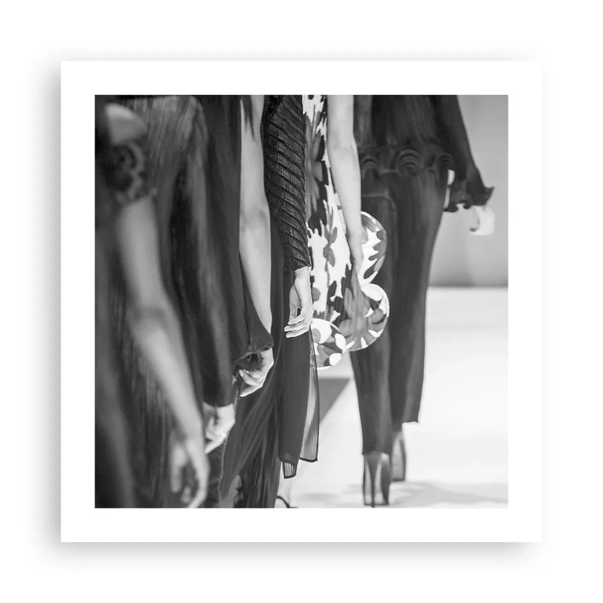 Affisch - En elegant parad - 50x50 cm