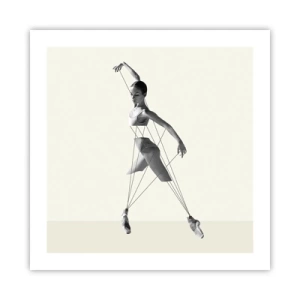 Affisch - I världens teater - 50x50 cm