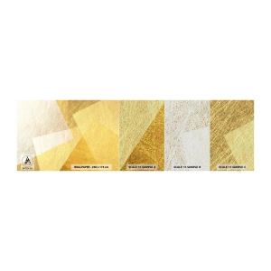 Provbit av fototapet Premium Sand - Geometriskt väder - Ljus, Textur, Geometrisk - 100x30 cm