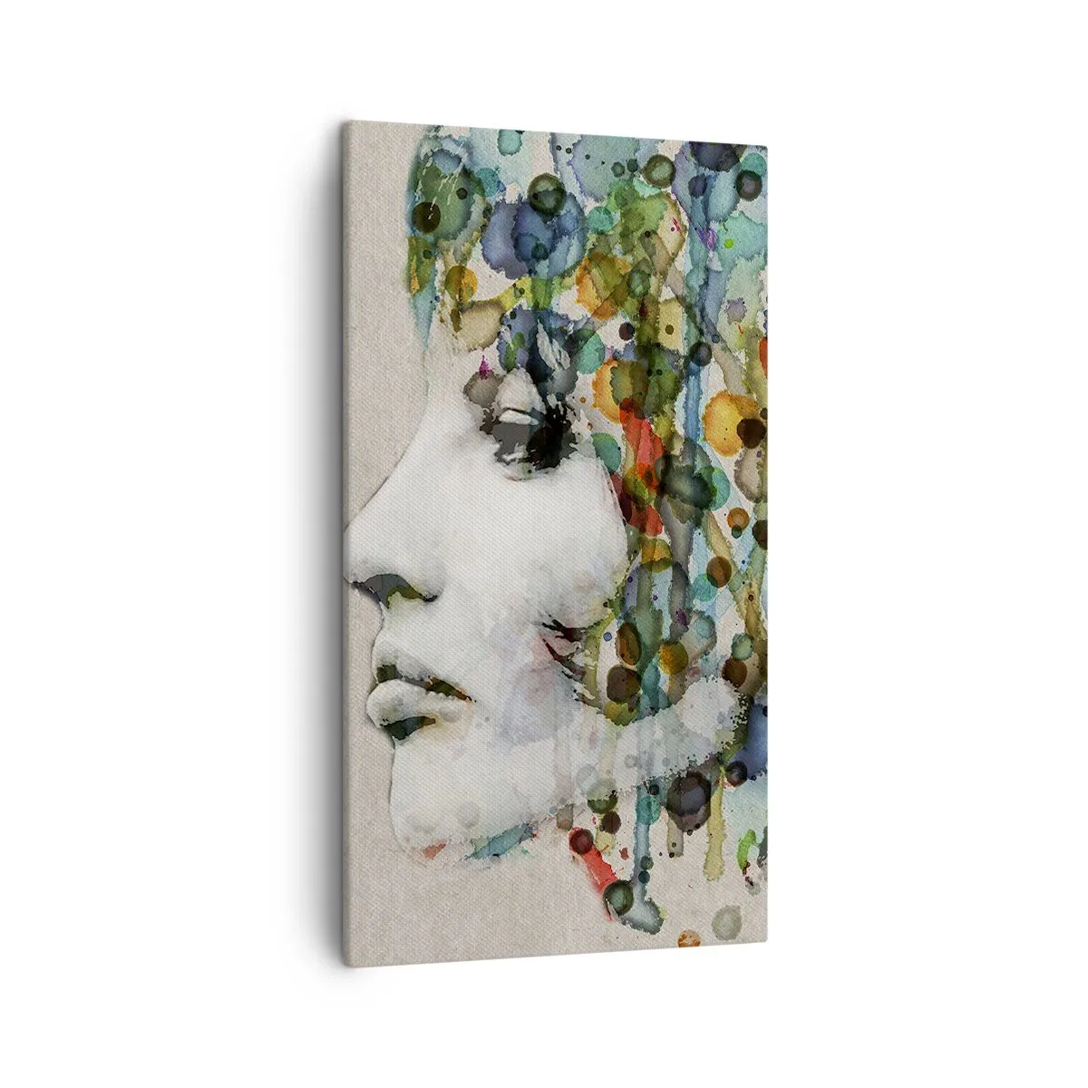 Canvastavla - Bild på duk - Uppstånden ur glädje - 45x80 cm