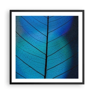 Affisch i svart ram - Invecklad konstruktion - 60x60 cm