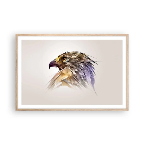 Affisch i ram av ljusek - En kämpes porträtt - 91x61 cm