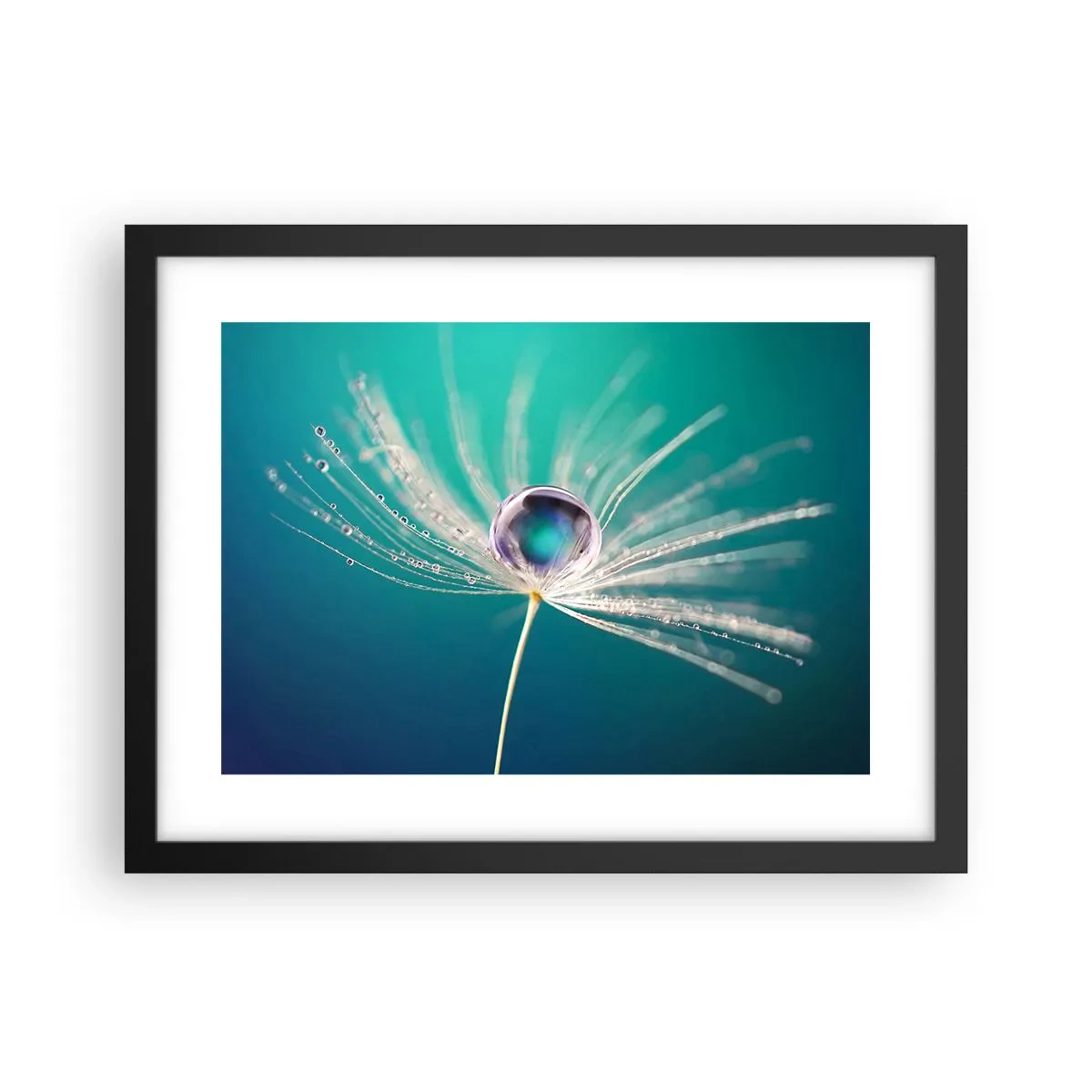 Affisch i svart ram - Mystisk stund - 40x30 cm