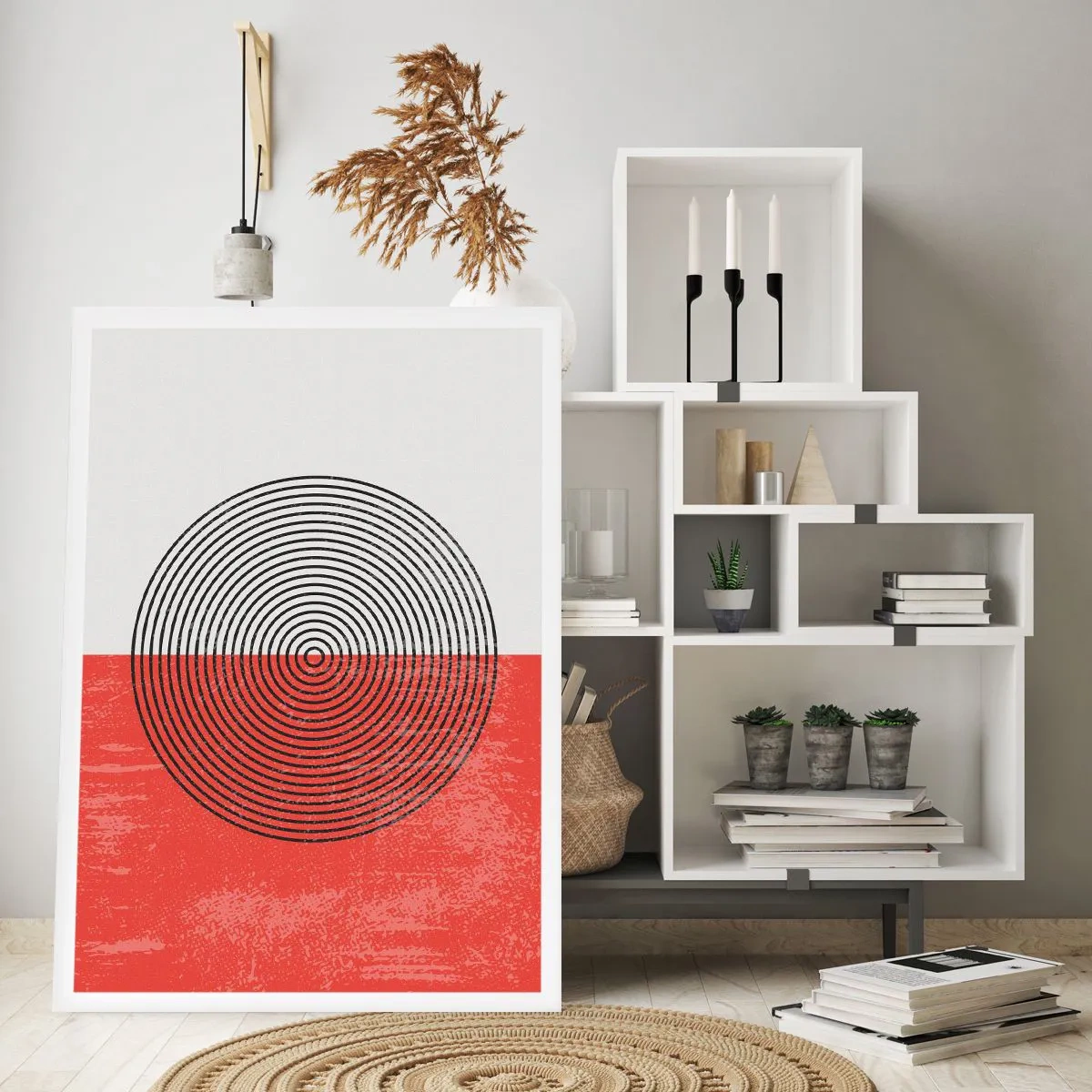 Affisch - Mitt i prick - 70x100 cm