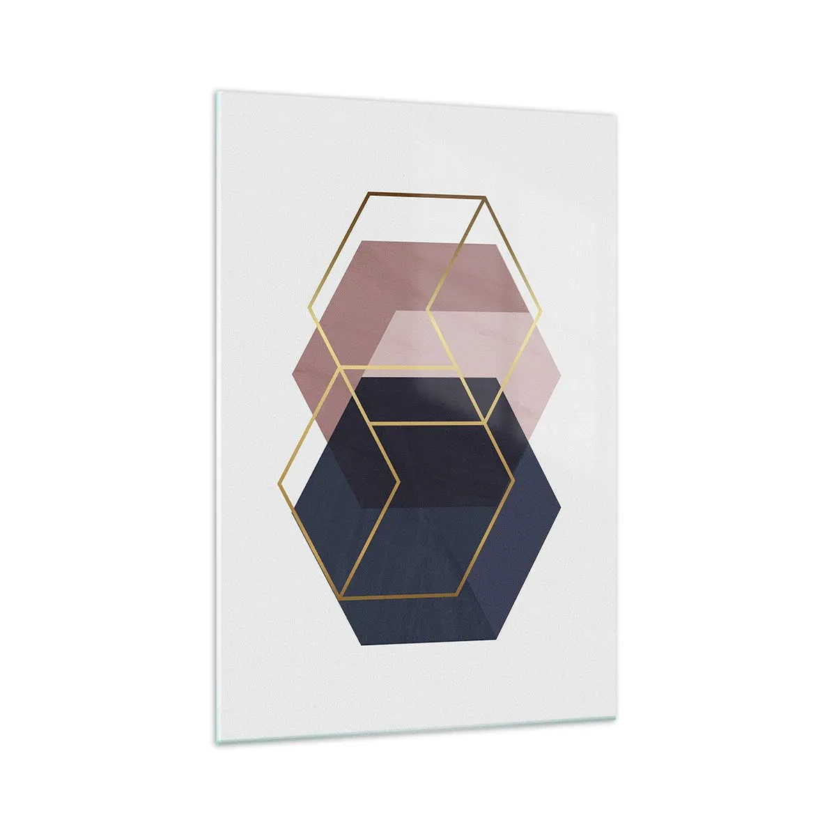 Glastavla - Bild på glas - Enkelhetens styrka - 70x100 cm