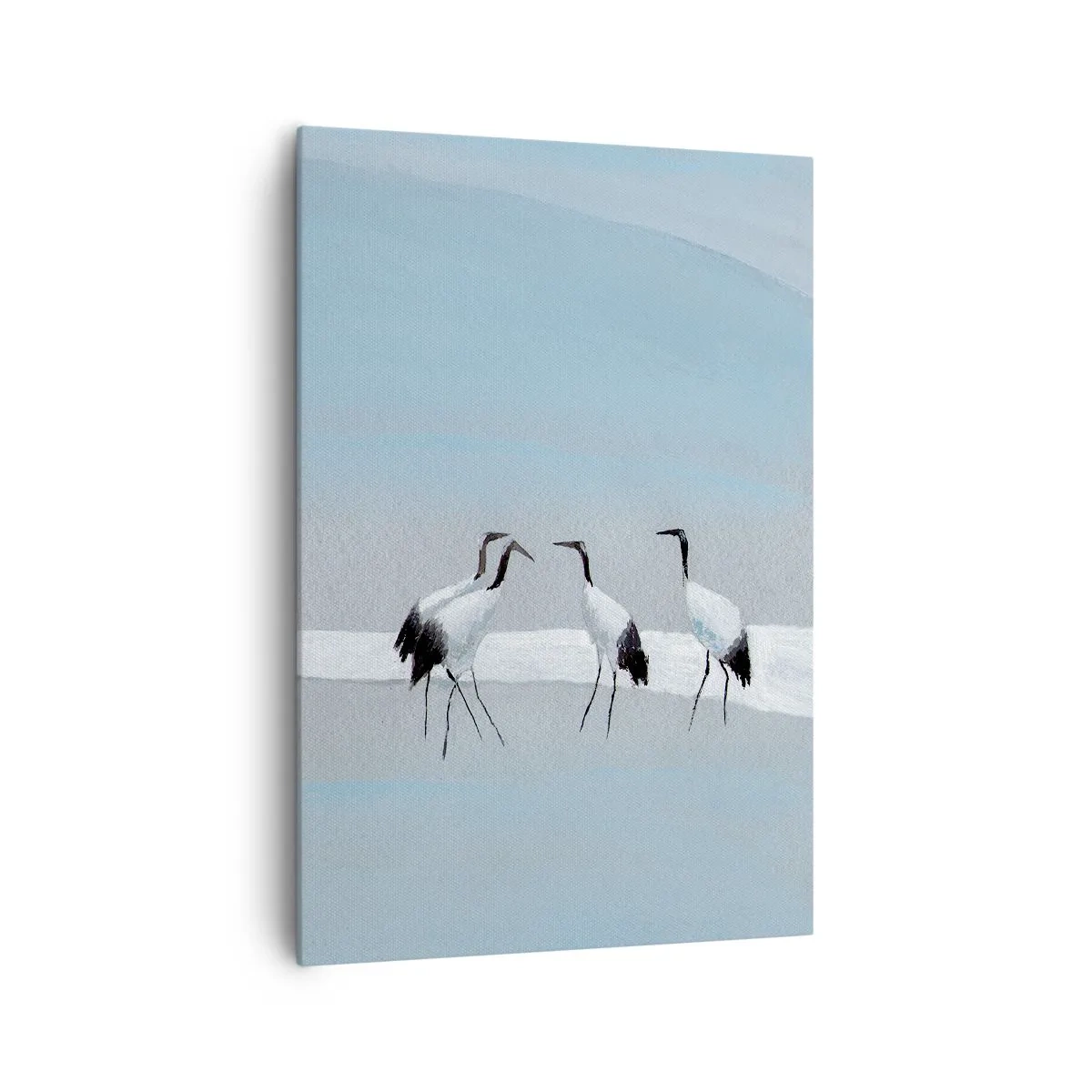 Canvastavla - Bild på duk - Efter en het dag - 70x100 cm