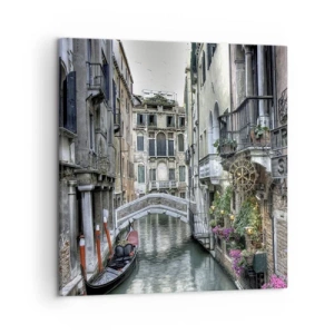 Canvastavla - Bild på duk - Tyst begrundan sedan några sekel - 50x50 cm