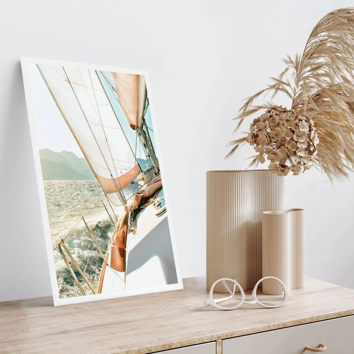 Affisch - Under full segel - 61x91 cm