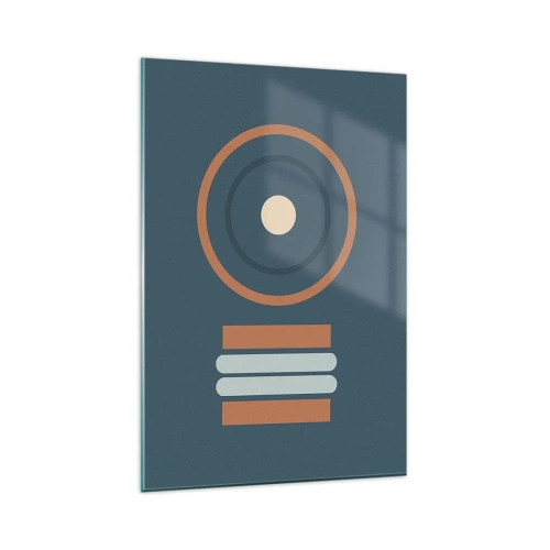 Glastavla - Bild på glas - Sakens kärna - 80x120 cm