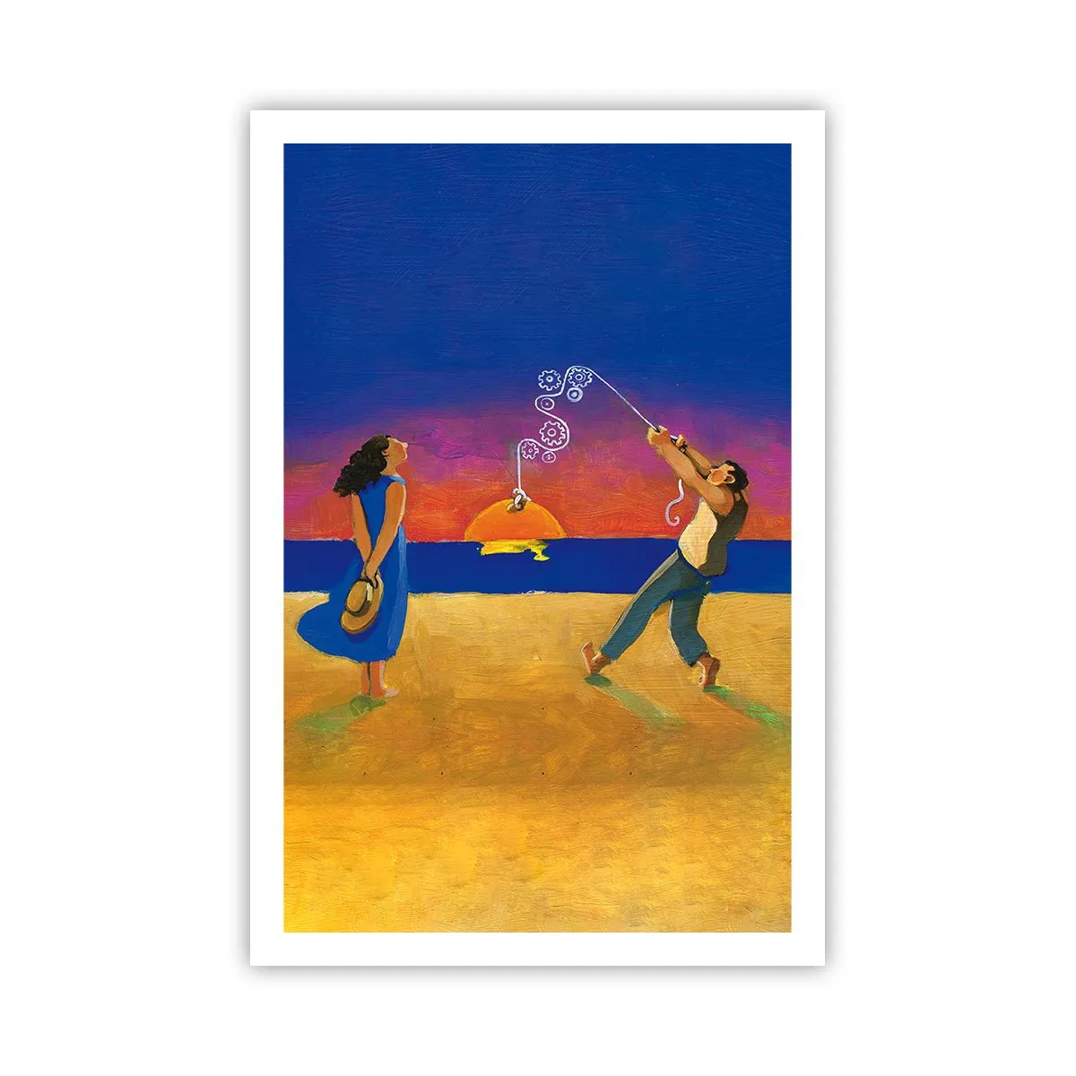 Affisch - Mer än en stjärna från himlen - 61x91 cm