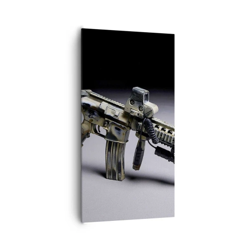 Canvastavla - Bild på duk - Alltid farlig - 65x120 cm