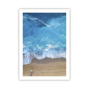 Affisch - Blå styrka - 50x70 cm