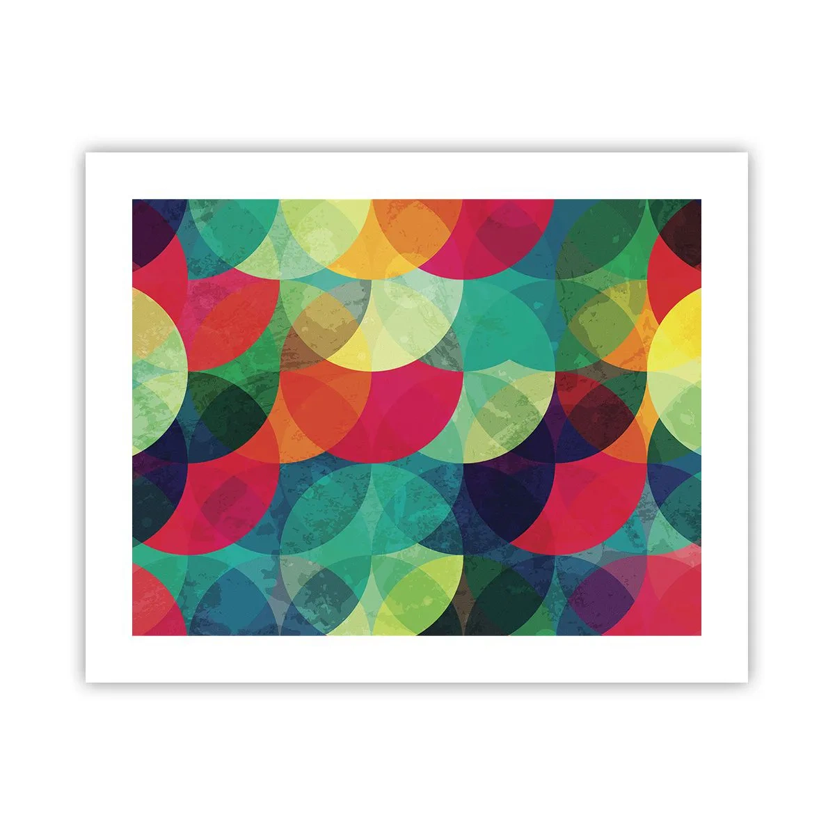 Affisch - Regnbågsfärd - 50x40 cm