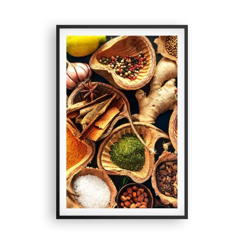 Affisch i svart ram - Ta vad du vill - 61x91 cm