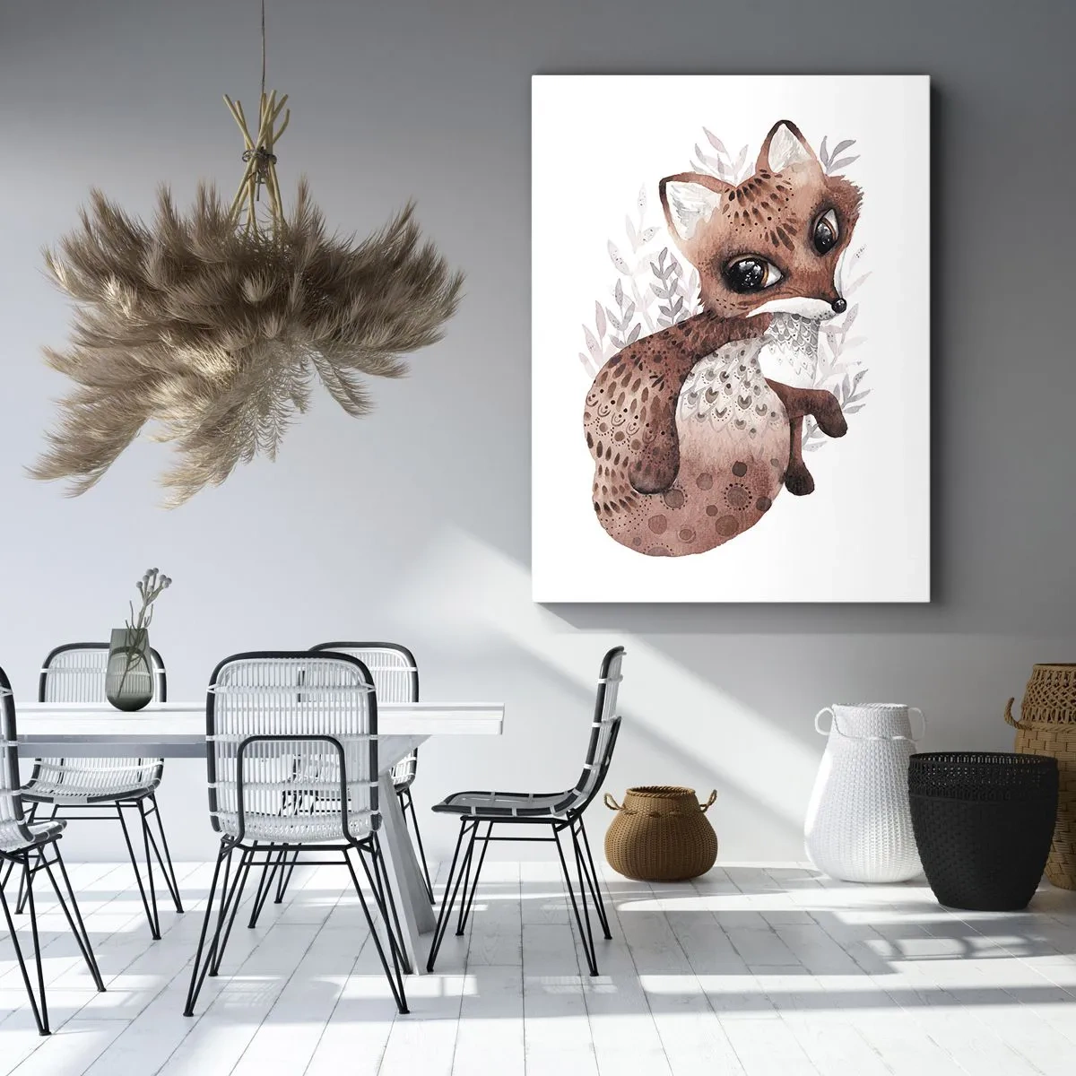 Canvastavla - Bild på duk - Bara älska - 50x70 cm