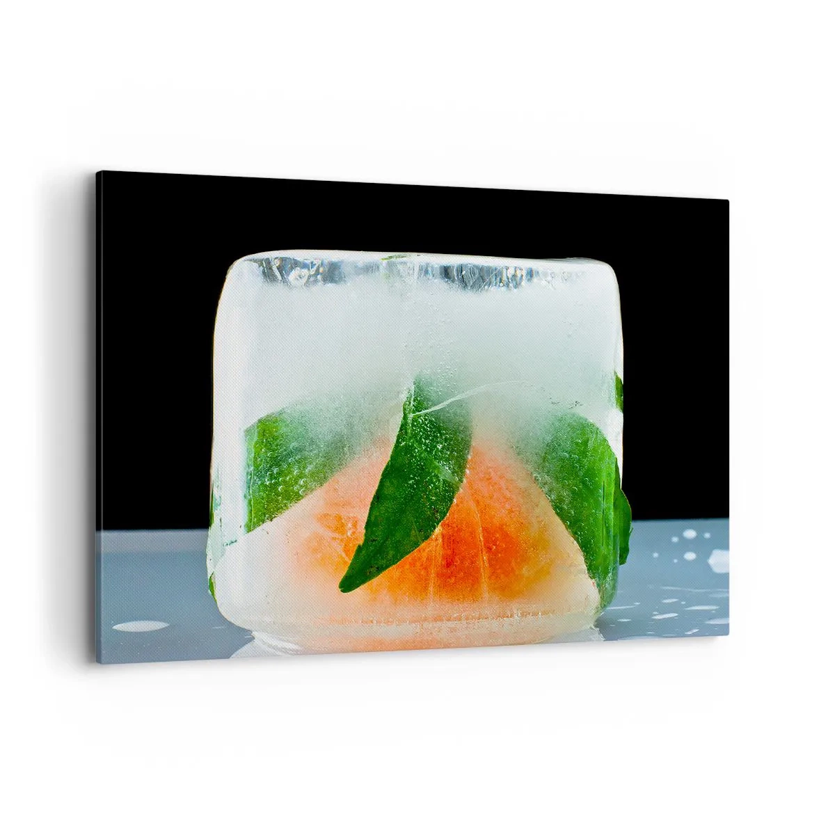 Canvastavla - Bild på duk - Fräschhet och svalka - 100x70 cm