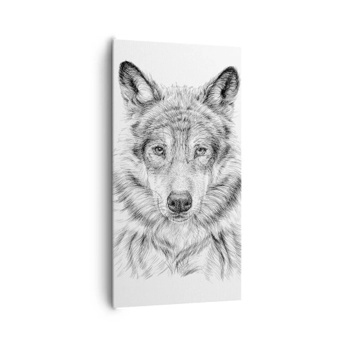 Canvastavla - Bild på duk - En född ledare - 65x120 cm