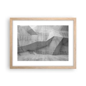 Affisch i ram av ljusek - En riktig utmaning - 40x30 cm