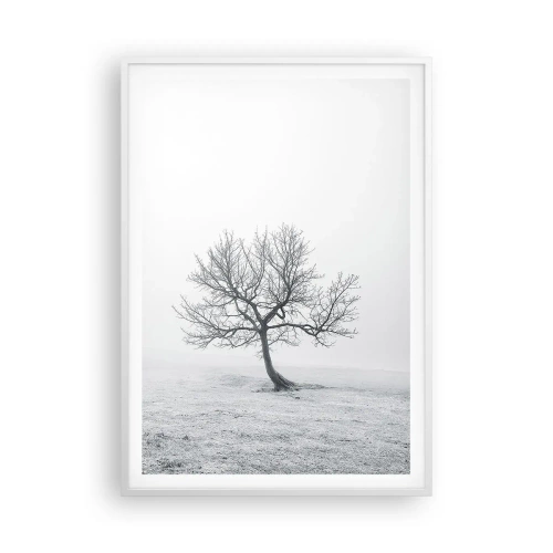 Affisch i vit ram - Mot intet - 70x100 cm
