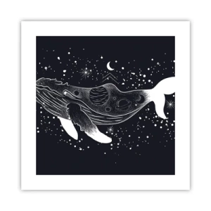 Affisch - I universumets hav - 40x40 cm