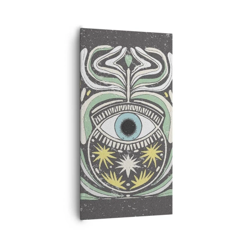 Canvastavla - Bild på duk - Stamritualer - 65x120 cm