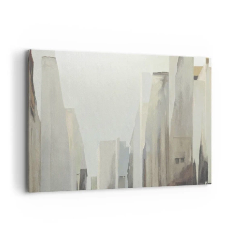 Canvastavla - Bild på duk - En dröm om staden - 100x70 cm