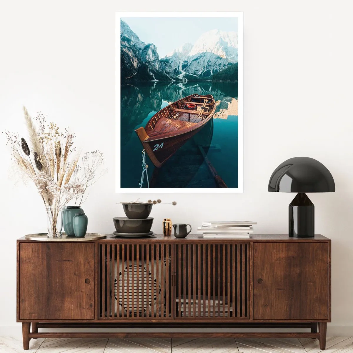 Affisch - Som målat på glas - 70x100 cm